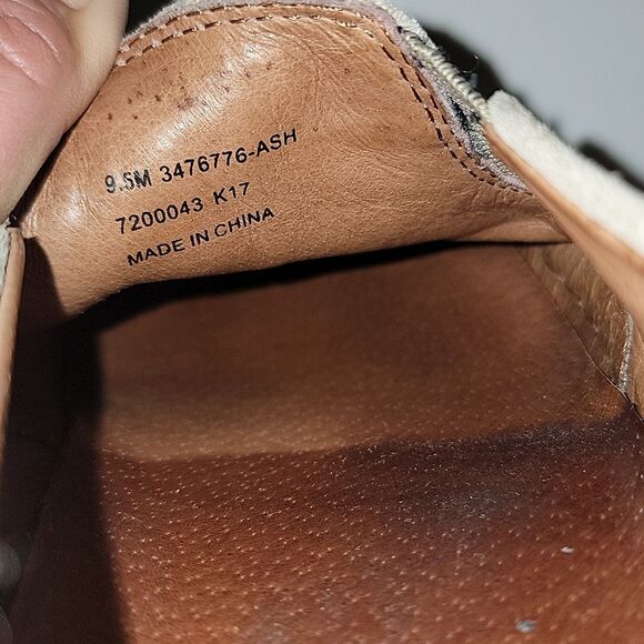 FRYE Ash Suede Tassel Slip On Shoes size 9.5 - Picture 7 of 10